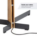 TVS 3695 Support Pied TV (noir) – Image 5