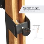 TVS 3695 Support Pied TV (noir) – Image 2