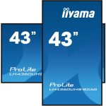 Moniteur Full HD professionnel 43" IIYAMA ProLite LH4360UHS-B2AG
