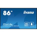 Moniteur professionnel pour l affichage dynamique 86" IIYAMA PROLITE LH8664UHS-B2AG – Image 2