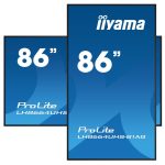 Moniteur professionnel pour l affichage dynamique 86" PROLITE LH8664UHS-B1AG