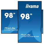 Moniteur professionnel pour l affichage dynamique 98" IIYAMA PROLITE LH9875UHS-B1AG