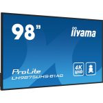 Moniteur professionnel pour l affichage dynamique 98" IIYAMA PROLITE LH9875UHS-B1AG – Image 2