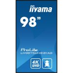 Moniteur professionnel pour l affichage dynamique 98" IIYAMA PROLITE LH9875UHS-B1AG – Image 9