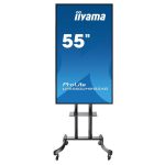 TOTEM AFFICHAGE DYNAMIQUE 55" IIYAMA PROLITE LH5560UHS-B2AG AVEC ROULETTES – Image 3