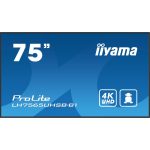 Moniteur professionnel pour l affichage dynamique 75" IIYAMA PROLITE LH7565UHSB-B1 – Image 2