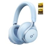 Casque Anker Space One avec réduction du bruit avancée Sky Blue