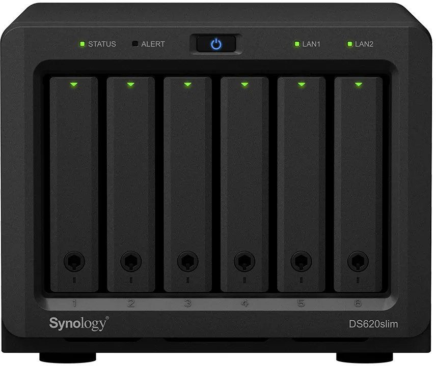 cmr951xpo0wrgqgm0jfnpamwc.jpg Serveur NAS 6 baies Synology DiskStation® DS620slim – Image 1