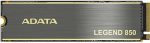 Disque Dur interne SSD ADATA LEGEND 850 PCIe Gen4 x4 M.2 2280 - 500 Go (ALEG-850-512GCS)
