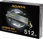Disque Dur interne SSD ADATA LEGEND 850 PCIe Gen4 x4 M.2 2280 - 500 Go (ALEG-850-512GCS) – Image 3