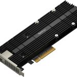 Carte adaptateur Synology 1port 10GbE RJ45 + SSD M.2 combiné (E10M20-T1)