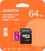 Carte Mémoire ADATA Micro SDHC Class 10 avec Adaptateur