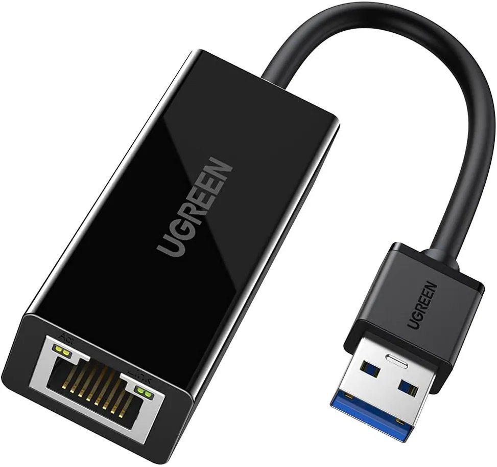 cms0jl8e50hkzqgd7w59e4xtg.jpg Adaptateur Ugreen USB 3.0 vers Ethernet RJ45 Réseau à 1000Mbps (20256) – Image 1