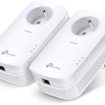 TP-Link PA8015P KIT de 2 CPL AV1300 Gigabit avec prise gigogne (prise FR) (TL-PA8015P KIT FR)