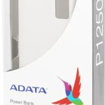Banque d'alimentation ADATA P12500D - Powerbanck à 12500 mAh - Blanc (AP_12500D)