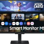 SAMSUNG Moniteur Flat Smart M5 M50F FHD 27'' 16:9 60Hz FHD Borderless 12M