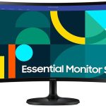 Écran 24" incurvé Full HD Samsung Essential S3 S36GD (LS24D360GAUXEN)