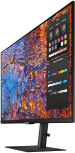 SAMSUNG Moniteur Flat ViewFinity S8 S80PB 4K UHD IPS 27'' 16:9 3-Borderless HAS USB-C UHD 12M – Image 6