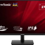 ViewSonic Moniteur 27” Pouces Full HD avec temps de réponse rapide de 1ms