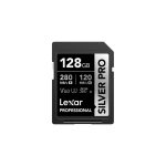 LEXAR CARTE SD SD Silver Pro 128GB Professional SILVER PRO SDXC™ UHS-II Card,up to 280MB/s read, 12M