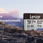 Carte microSD Lexar Professional SILVER PLUS microSDXC UHS-I 256 Go 205MB/s (LMSSIPL256G-BNANG)