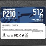 Disque Dur interne SSD Patriot P210 SATA III 2.5" 512 Go (P210S512G25)