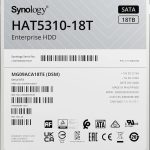 SYNOLOGY Disque 18TB SATA 3,5'' Série HAT5300 7.2k 36M