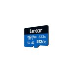 LEXAR CARTE SD MS633X 32GB High-Performance 633x microSDHC™ UHS-I without adapter,up to 100MB 12 M – Image 2