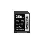 LEXAR CARTE SD SD Silver Pro 256GB Professional SILVER PRO SDXC™ UHS-II Card,up to 280MB/s read, 12M