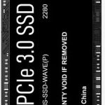 Disque Dur interne SSD Hiksemi Wave(P) M.2 2280 PCIe 3.0 NVMe 512 Go (HS-SSD-WAVE-P-512G)