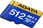 Carte mémoire ADATA Premier Extreme 512 Go MicroSDXC SD7.1 Express V30 (UD512GEX3L1-C) – Image 2