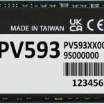 Disque Dur interne SSD Patriot viper gaming PV593 M.2 2280 Gen5 x4 NVMe 1 To (PV593P1TBM28H)