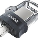 Clé USB SanDisk Ultra m3.0 double connectique micro-USB et USB 3.0 - 64 Go (SDDD3-064G-G46)