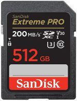 Carte SDHC™ et SDXC™ UHS-I SanDisk Extreme PRO - 512Go