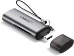 Lecteur de Carte mémoire Ugreen USB-C 3.1 vers SD/TF (50704)