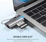 Lecteur de Carte mémoire Ugreen USB-C 3.1 vers SD/TF (50704) – Image 3