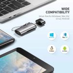 Lecteur de Carte mémoire Ugreen USB-C 3.1 vers SD/TF (50704) – Image 2