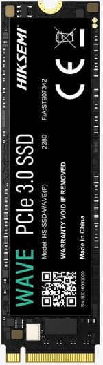 Disque Dur interne SSD Hiksemi Wave(P) M.2 2280 PCIe 3.0 NVMe 1 To (HS-SSD-WAVE-P-1T)