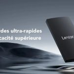 SSD externe portable Lexar SL300 2 To USB 3.2 Gen2 (LSL300002T-RNBNG)