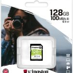 Carte mémoire Kingston Canvas Select Plus 128 Go SDXC UHS-I Classe 10 (SDS2/128GB)