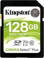 Carte mémoire Kingston Canvas Select Plus 128 Go SDXC UHS-I Classe 10 (SDS2/128GB) – Image 2