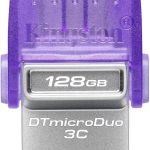 Clé USB Kingston DataTraveler microDuo 3C USB Type-A / Type-C 3.2 - 128 Go (DTDUO3CG3/128GB)