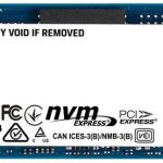 Disque interne SSD Kingston NV2 M.2 2280 PCIe Gen4 x4 NVMe 500 Go (SNV2S/500G)