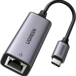 Adaptateur Ugreen Aliminium USB-C vers RJ45 1000Mbps (50737)