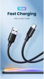 Câble Ugreen USB-A vers USB-C 3A - 1 mètre (60116) – Image 6