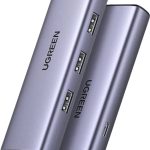 HUB Ugreen Revodok 1061 USB-C 6 en 1 Supporte PD (Power Delivery) 100W Recharge (15598)