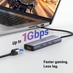 HUB Ugreen Revodok 1061 USB-C 6 en 1 Supporte PD (Power Delivery) 100W Recharge (15598) – Image 3