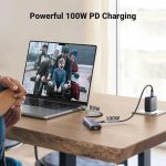 HUB Ugreen Revodok 1061 USB-C 6 en 1 Supporte PD (Power Delivery) 100W Recharge (15598) – Image 5