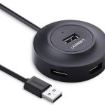 Hub USB 2.0 Ugreen 4 Ports - 1M (20277)