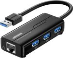 Ugreen HUB USB 3.0 to 3 x usb 2.0 + RJ45 Port – Image 3
